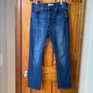 Madewell High Rise Cruiser Straight Jeans
